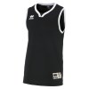 Errea California Basketball Singlet Black White