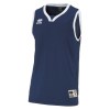 Errea California Basketball Singlet Navy White