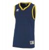 Errea California Basketball Singlet Navy Yellow