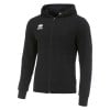 Errea Philip Zip Through Hoodie Black