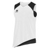 Errea Portland Reversible Basketball Vest White Black