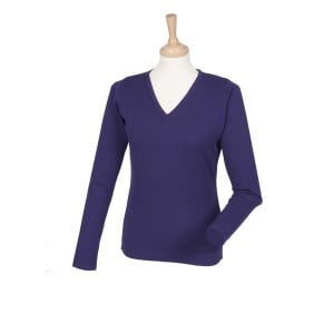 Womens Lightweight V Neck Jumper