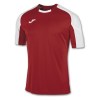 Joma Essential Short Sleeve Shirt Red-White