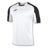 Joma Essential Short Sleeve Shirt White-Black