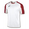 Joma Essential Short Sleeve Shirt White-Red