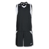 Joma Final Basketball Set (vest/shorts) Black-White