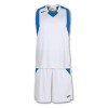 Joma Final Basketball Set (vest/shorts) White-Royal