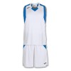 Joma Final Basketball Set (vest/shorts) White-Royal