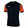 Joma Hispa Short Sleeve Shirt Black-Orange