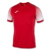 Joma Hispa Short Sleeve Shirt Red-White
