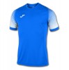 Joma Hispa Short Sleeve Shirt Royal-White