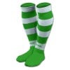 Joma ZEBRA II HOOPED SOCKS Green-White