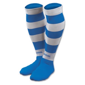 Joma ZEBRA II HOOPED SOCKS Royal-White