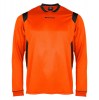 Stanno Womens Arezzo Long Sleeve Football Shirt Orange-Black