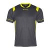Stanno Womens Arezzo Shirt Short Sleeve Shirt Anthracite-Fluo Yellow