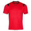 Stanno Womens Arezzo Shirt Short Sleeve Shirt Red-Black
