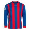 Stanno Brighton Long Sleeve Football Shirt Royal-Red