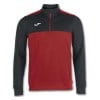 Joma Winner 1/4 Zip Sweatshirt Red-Black