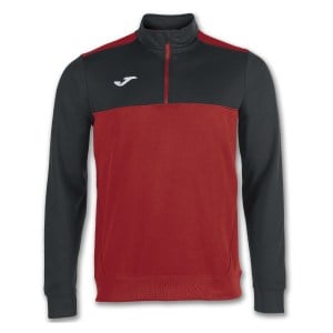 Joma Winner 1/4 Zip Sweatshirt Red-Black