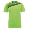 uhlsport Womens Liga 2.0 Short Sleeve Shirt Flash Green-Black