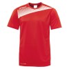 uhlsport Womens Liga 2.0 Short Sleeve Shirt Red-White