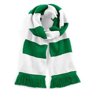 Stadium Scarf Kelly Green-Wht