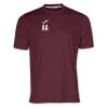 Joma COMBI SHORT SLEEVE PERFORMANCE SHIRT (M) Burgundy