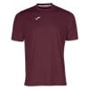 Joma Combi Short Sleeve Performance Shirt (m) Burgundy