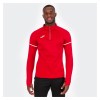 Joma RACE 1/4 RUNNING MIDLAYER SWEATSHIRT Red