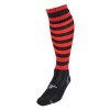 Precision Hooped Pro Socks Black-Red