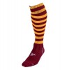 Precision Hooped Pro Socks Maroon-Amber