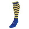 Precision Hooped Pro Socks Royal-Yellow