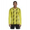 Adidas Striped 19 Long Sleeve Football Shirt Bright Yellow-Black