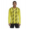 Adidas Striped 19 Long Sleeve Football Shirt Bright Yellow-Black