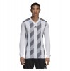 Adidas Striped 19 Long Sleeve Football Shirt White-Black
