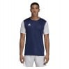 Adidas Estro 19 Short Sleeve Jersey Dark Blue-White