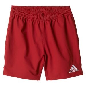 Adidas-LP Kids Classic 3s Rugby Short Power Red-White