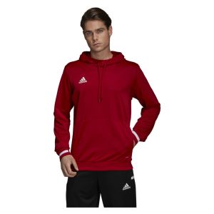 Adidas Team 19 Hoody (m) Power Red-White