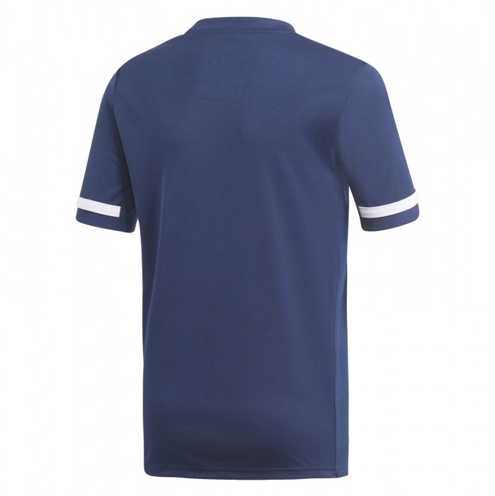 Adidas-LP Team 19 Short Sleeve Jersey (M) Team Navy Blue-White