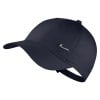 Nike Youth H86 Cap Metal Swoosh Obsidian-Metallic Silver