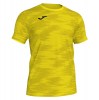 Joma Grafity Short Sleeve Shirt Yellow