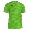 Joma Grafity Short Sleeve Shirt Fluo Green