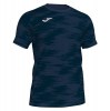 Joma Grafity Short Sleeve Shirt Navy