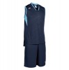 Joma Campus Sleeveless Set Navy-Fluo Turquoise