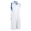 Joma Campus Sleeveless Set White-Royal