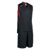 Joma Campus Sleeveless Set Black-Red