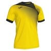 Joma Hispa II Short Sleeve Jersey Yellow-Black