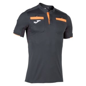 Joma Respect II Referee Shirt Anthracite-Orange