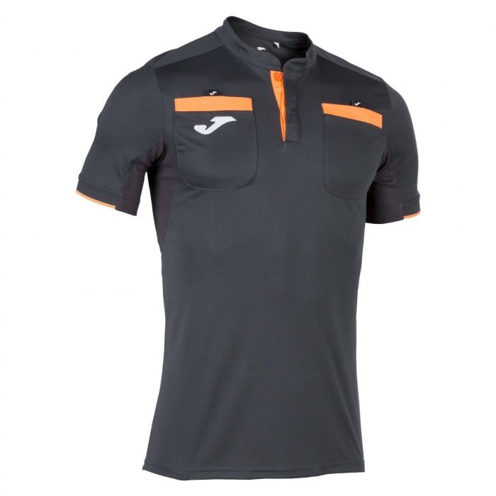 Joma Respect II Referee Shirt Anthracite-Orange