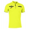 Joma Respect II Referee Shirt Fluo Yellow-Black